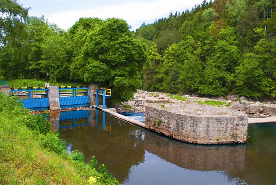 Widok na rzekę Bóbr