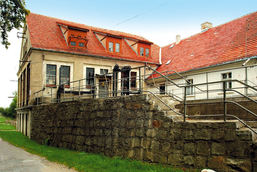 Budynek elektrowni wodnej