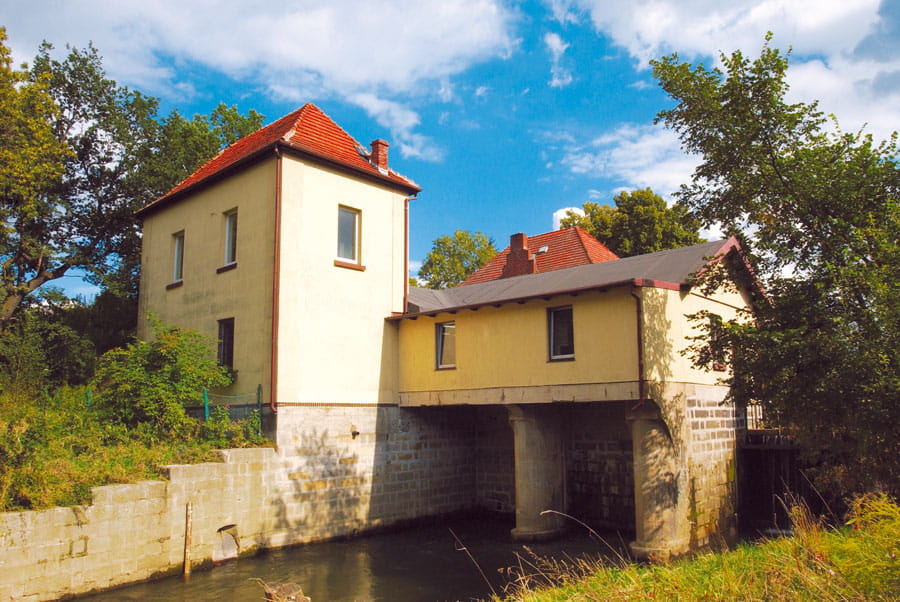 Elektrownia od strony dolnej wody