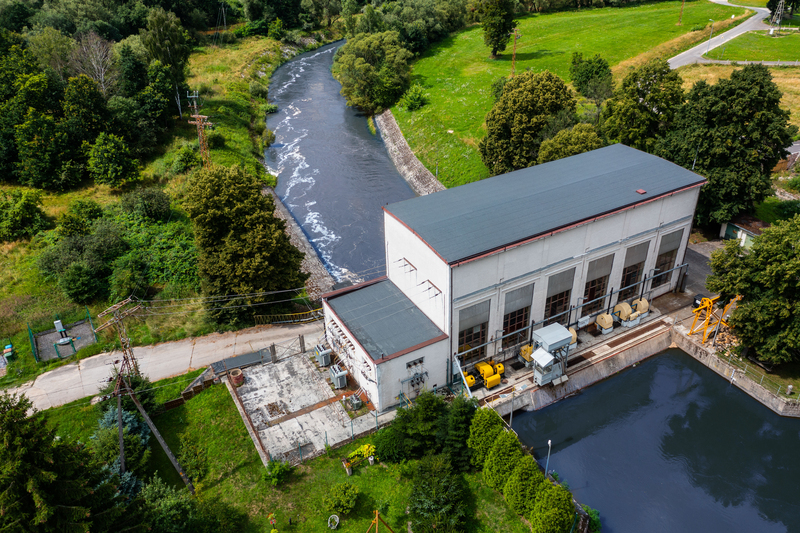 Elektrownia z lotu ptaka