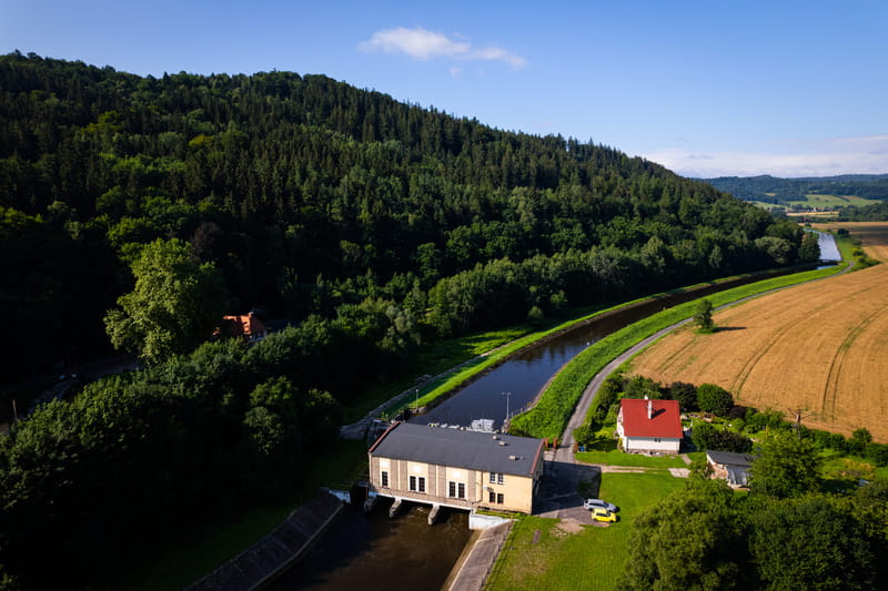 Elektrownia z lotu ptaka