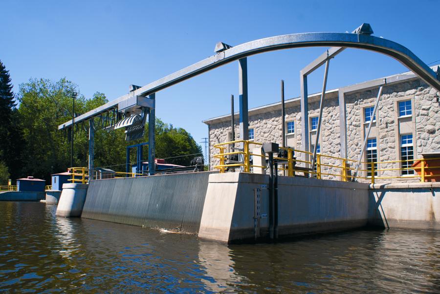 Budynek elektrowni wodnej