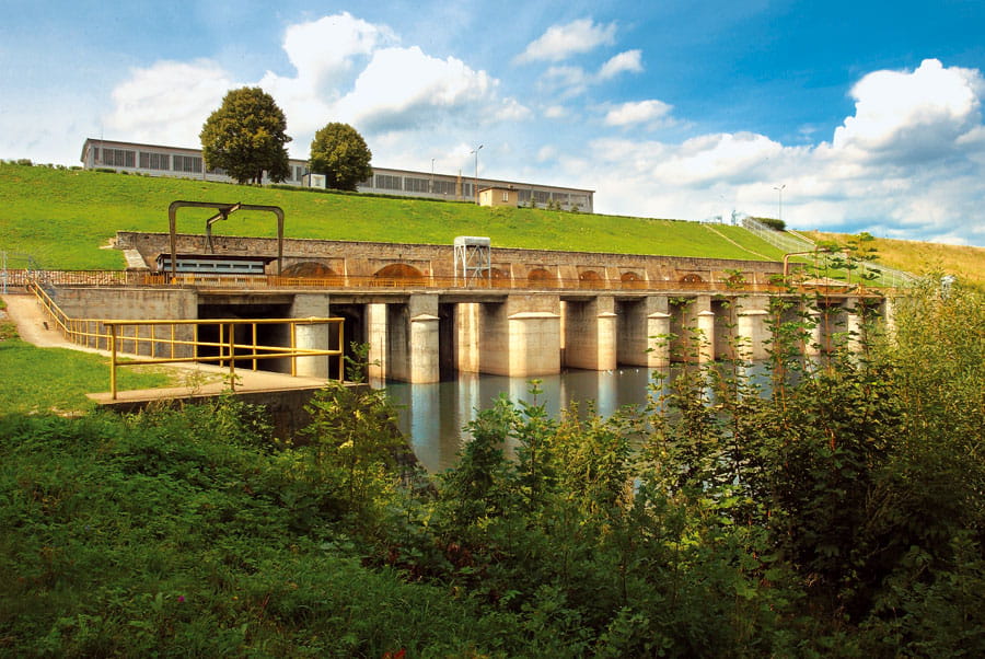 Wyloty ze stopnia wodnego